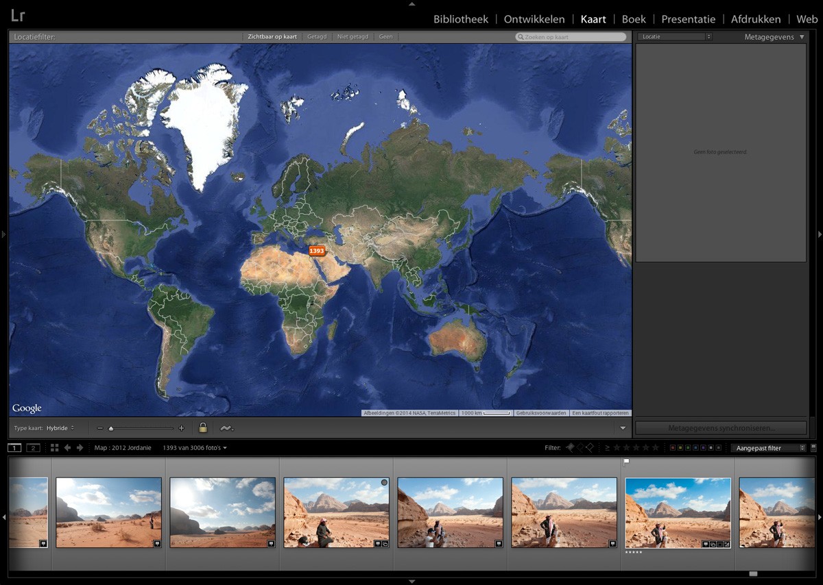 Kaartmodule in Lightroom: gewoon leuk of ook handig?