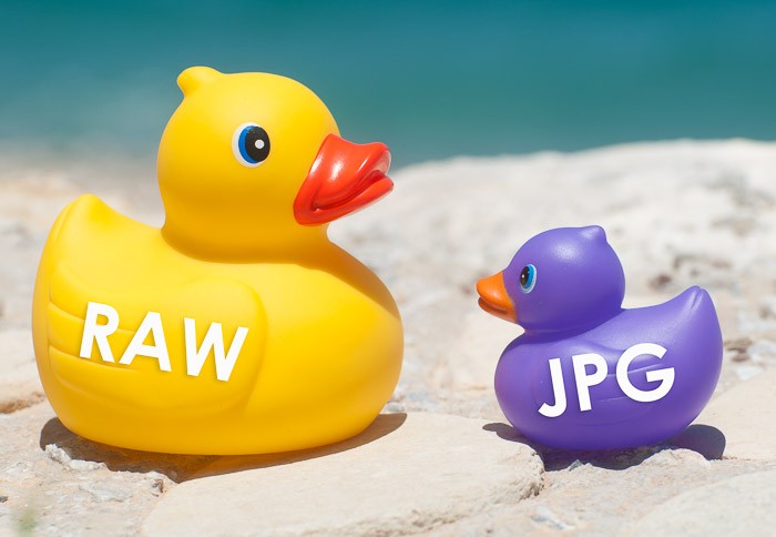 Fotograferen in RAW of JPG