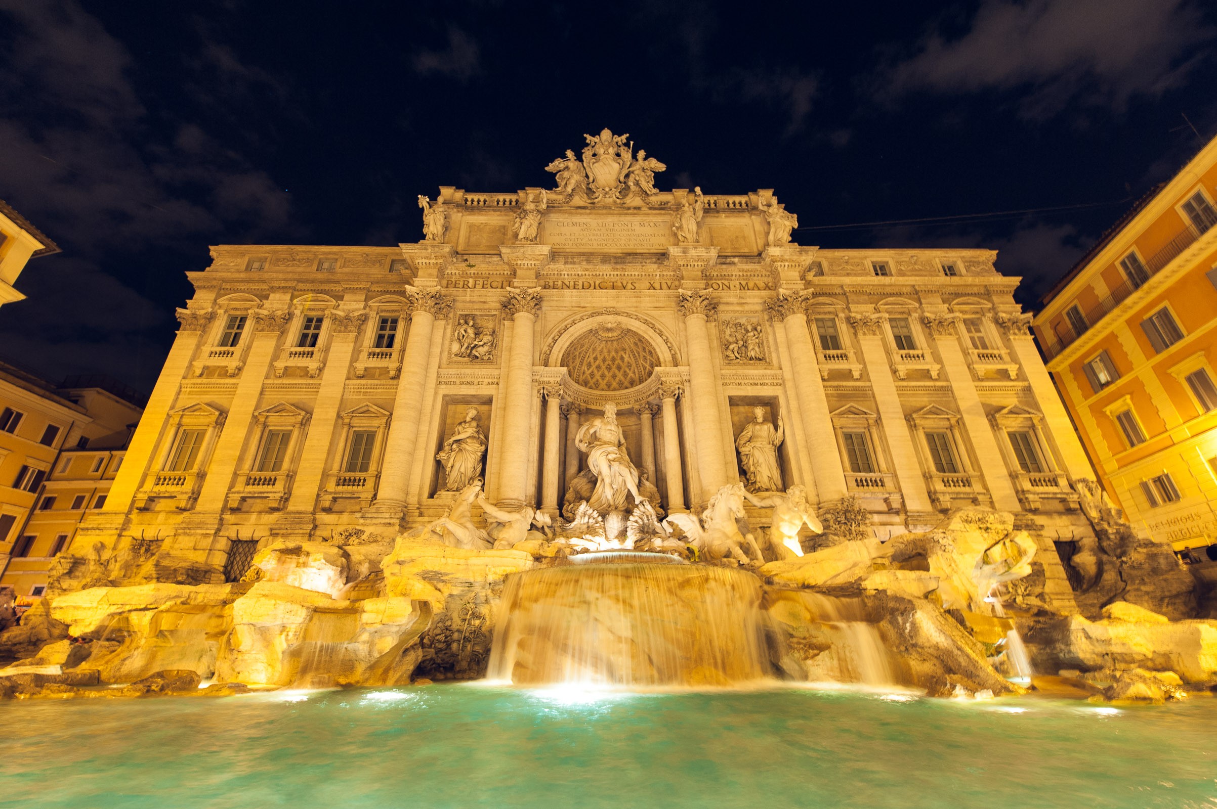 De automatische witbalansinstelling maakte de foto veel te geel.