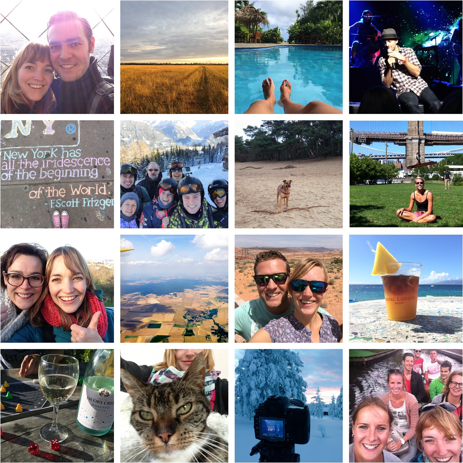 Geen perfecte foto's, maar een stel iPhonefoto's die voor mij veelbetekenend zijn vanwege de herinnering die erbij hoort..