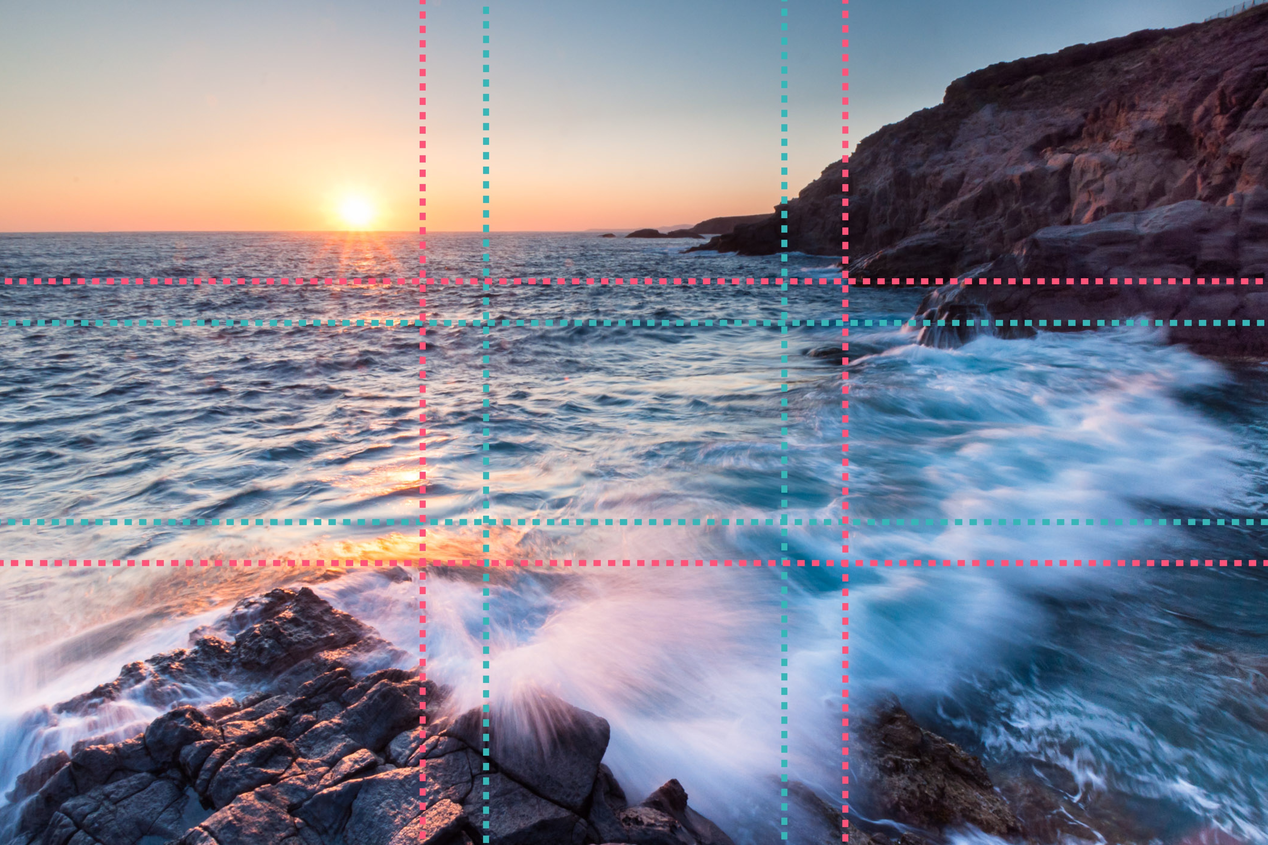 Dit beeld klopt ook niet volgens de twee compositieregels