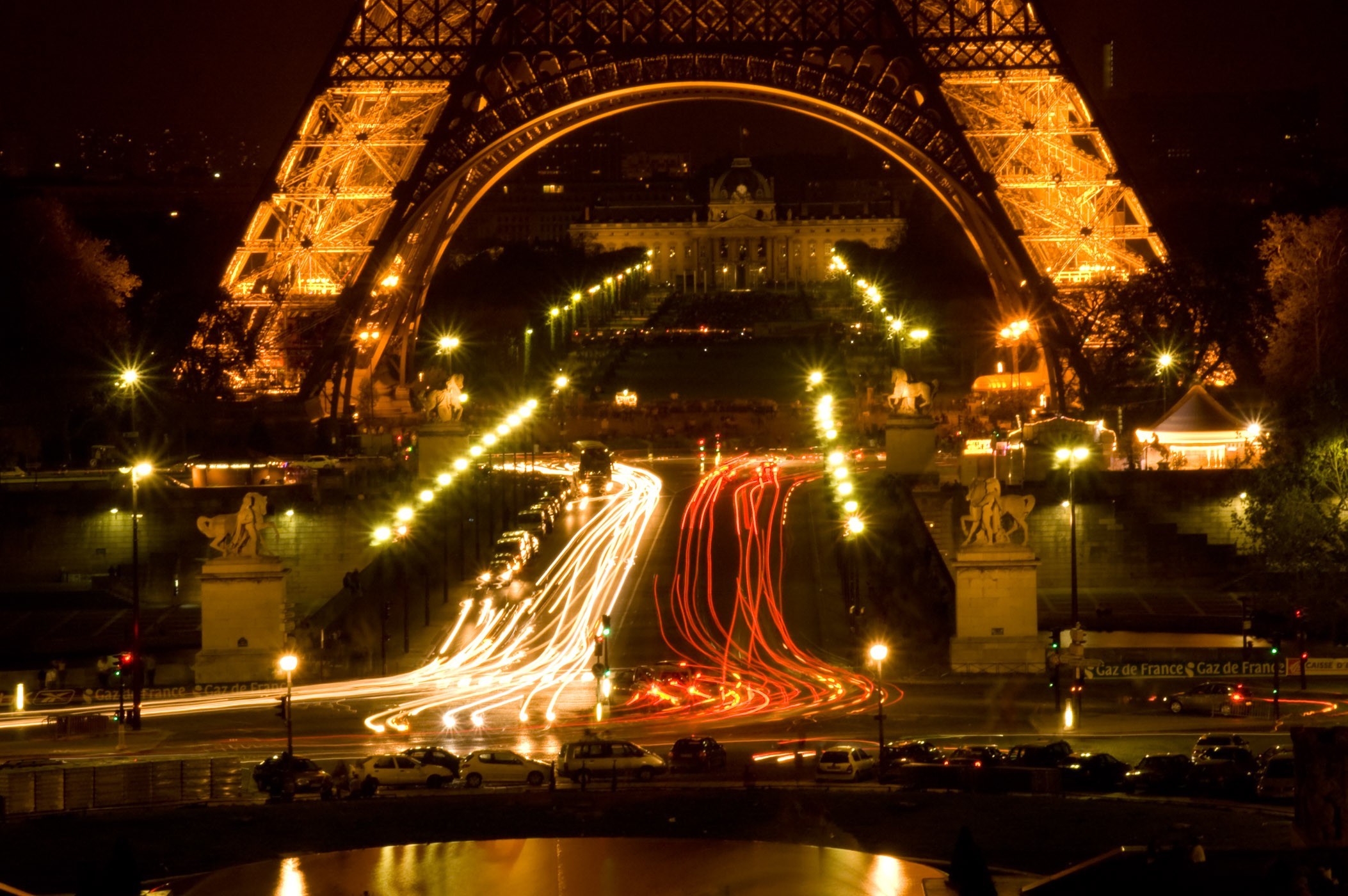Lantaarnpalen in sterrenvormen, Parijs