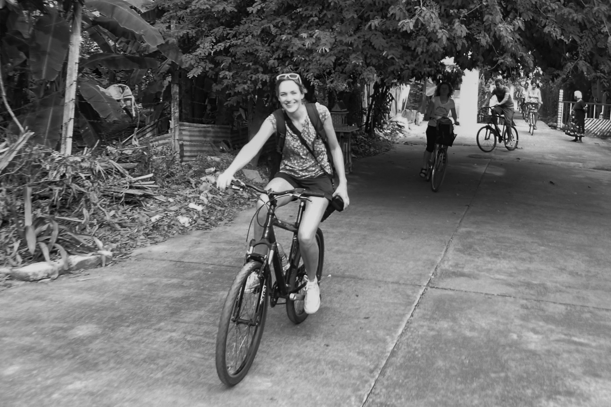 Fietsen in Bangkok