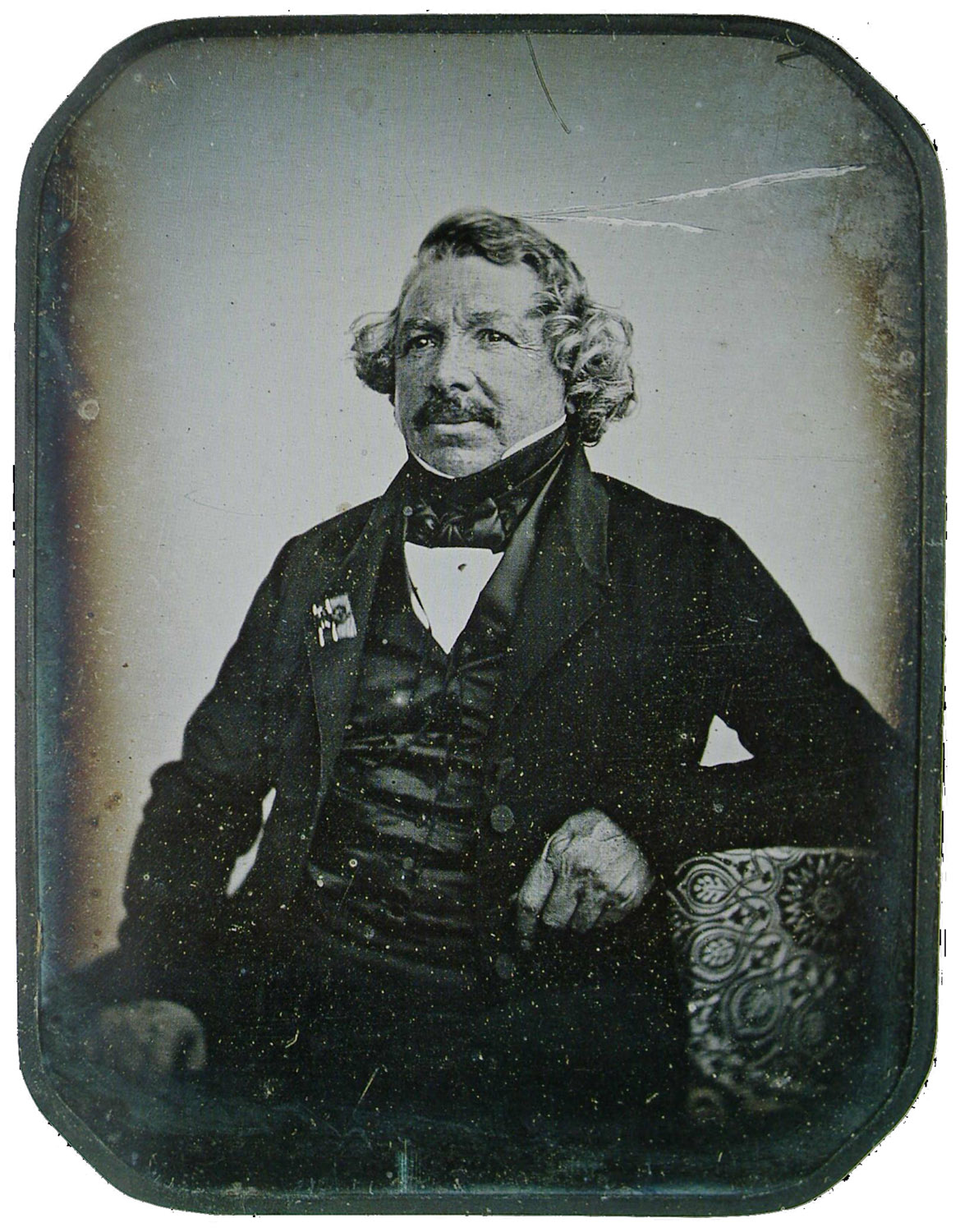 Daguerreotypie van Louis Daguerre in 1844
