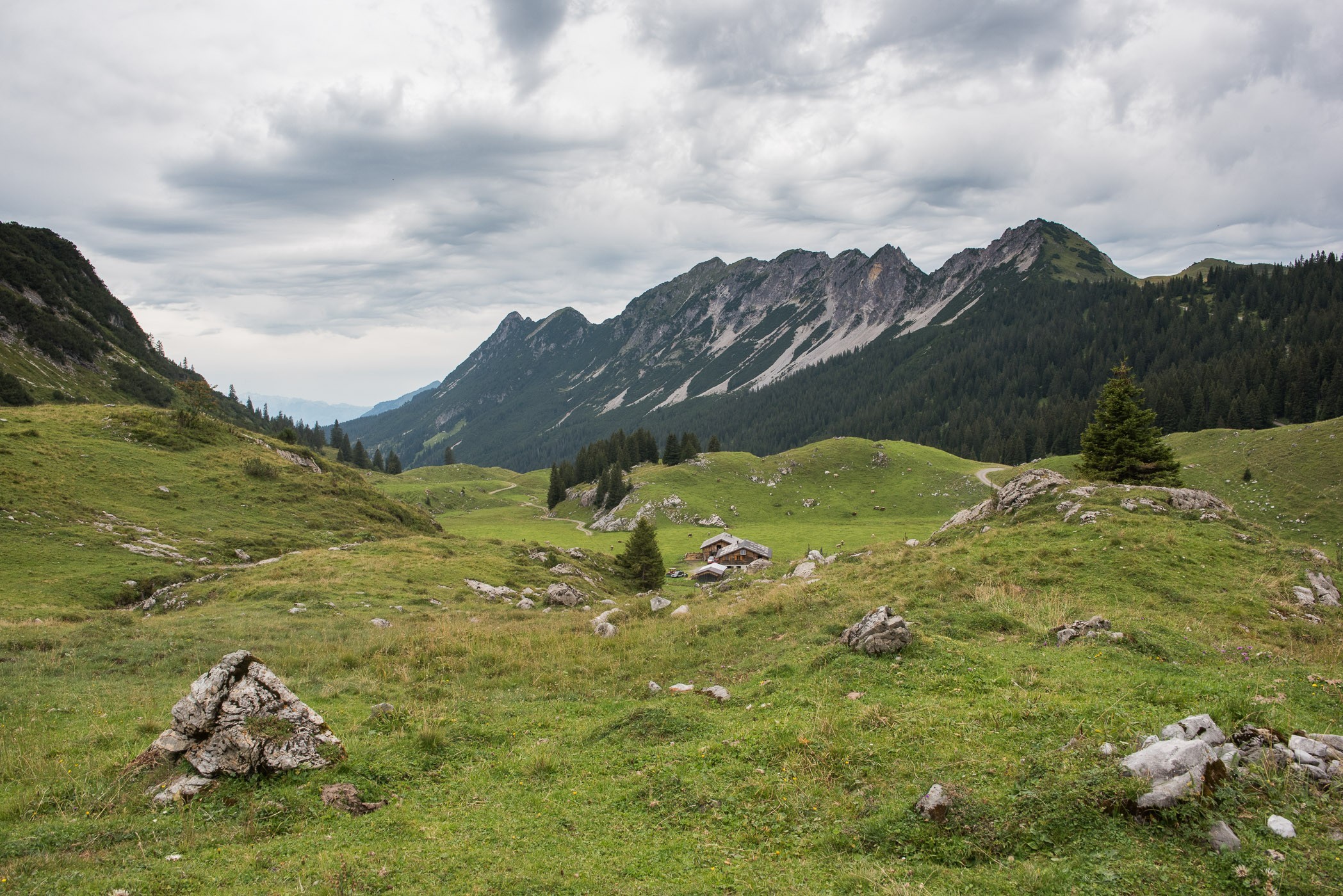Ook op deze bewolkte dag was de lucht erg gaaf.