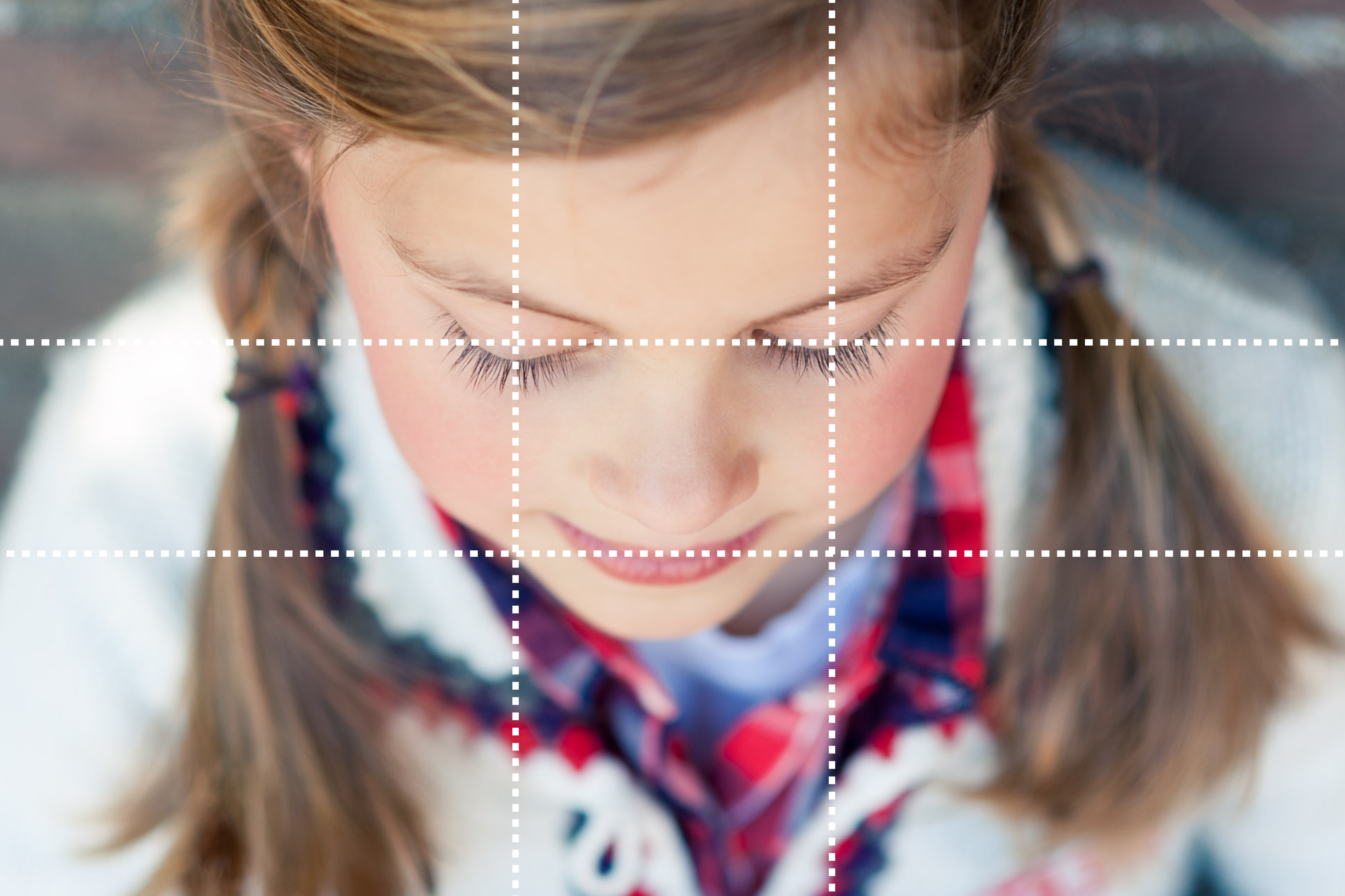 Foto volgens de gulden snede