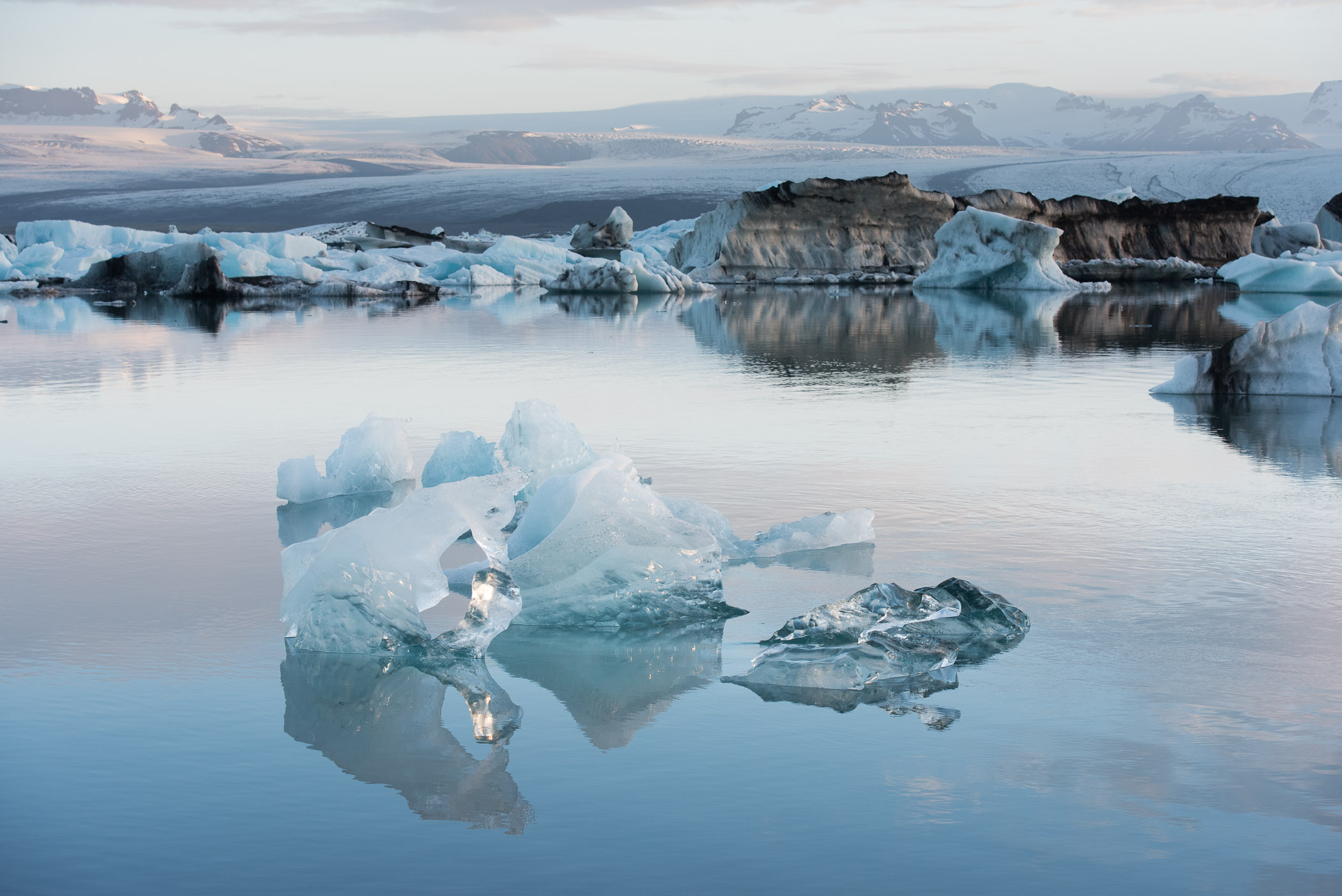 IJsschotsenmeer in IJsland