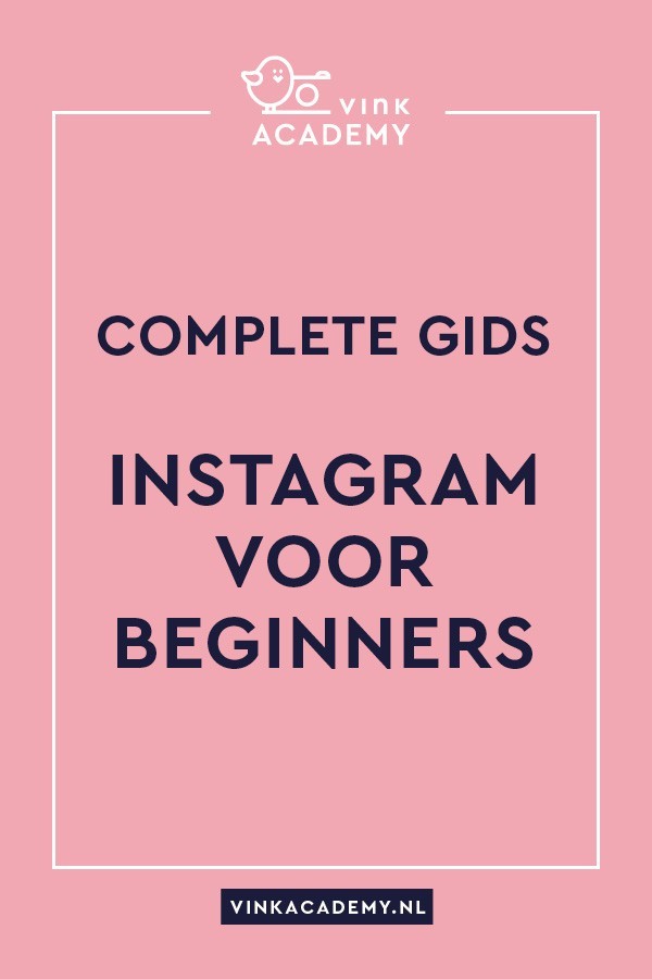 Instagram voor beginners