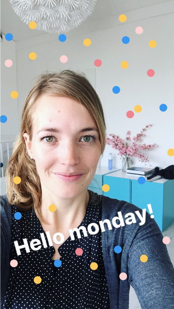 Instagram Stories Selfie