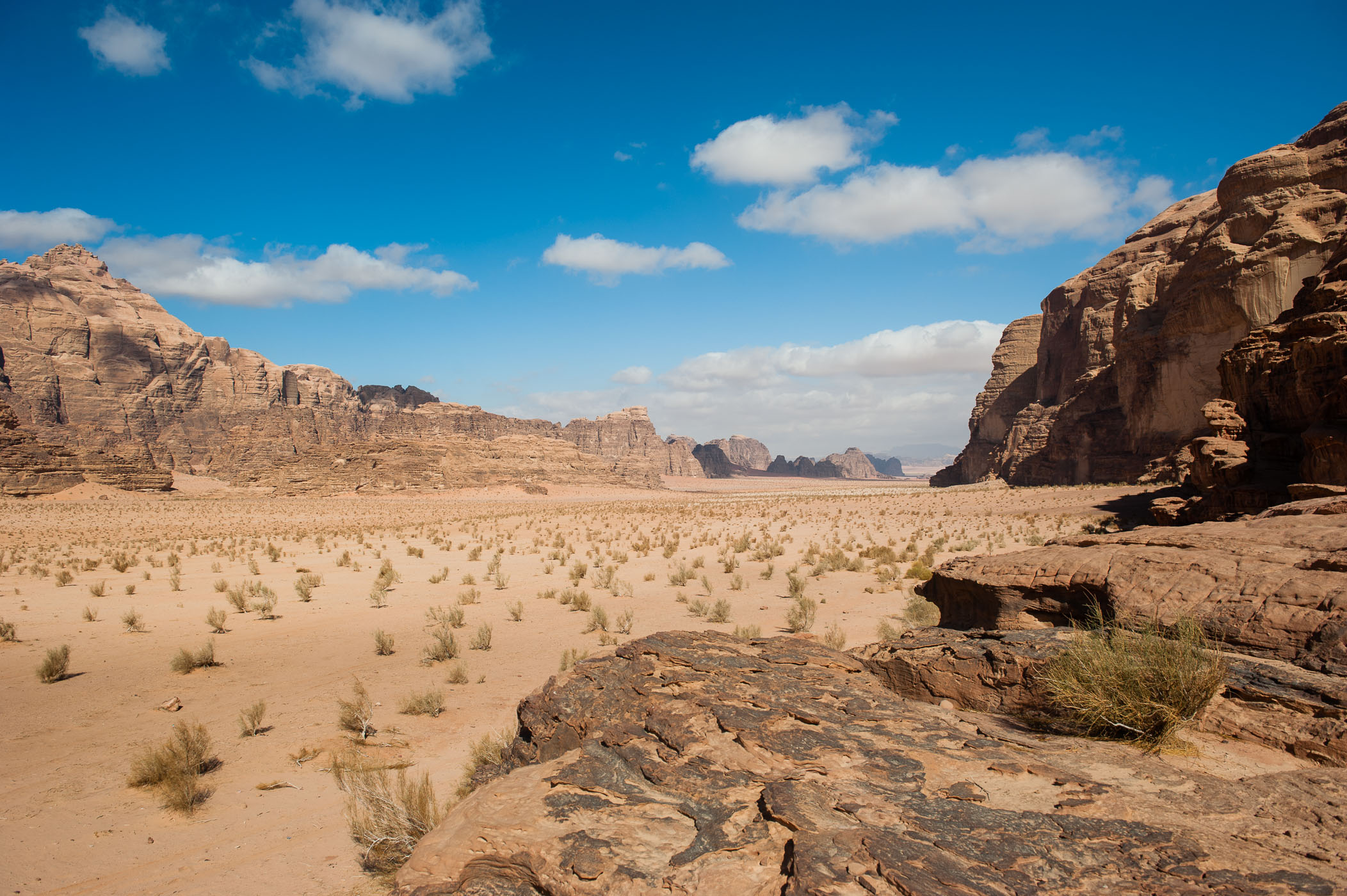 Wadi Rum in Jordanie