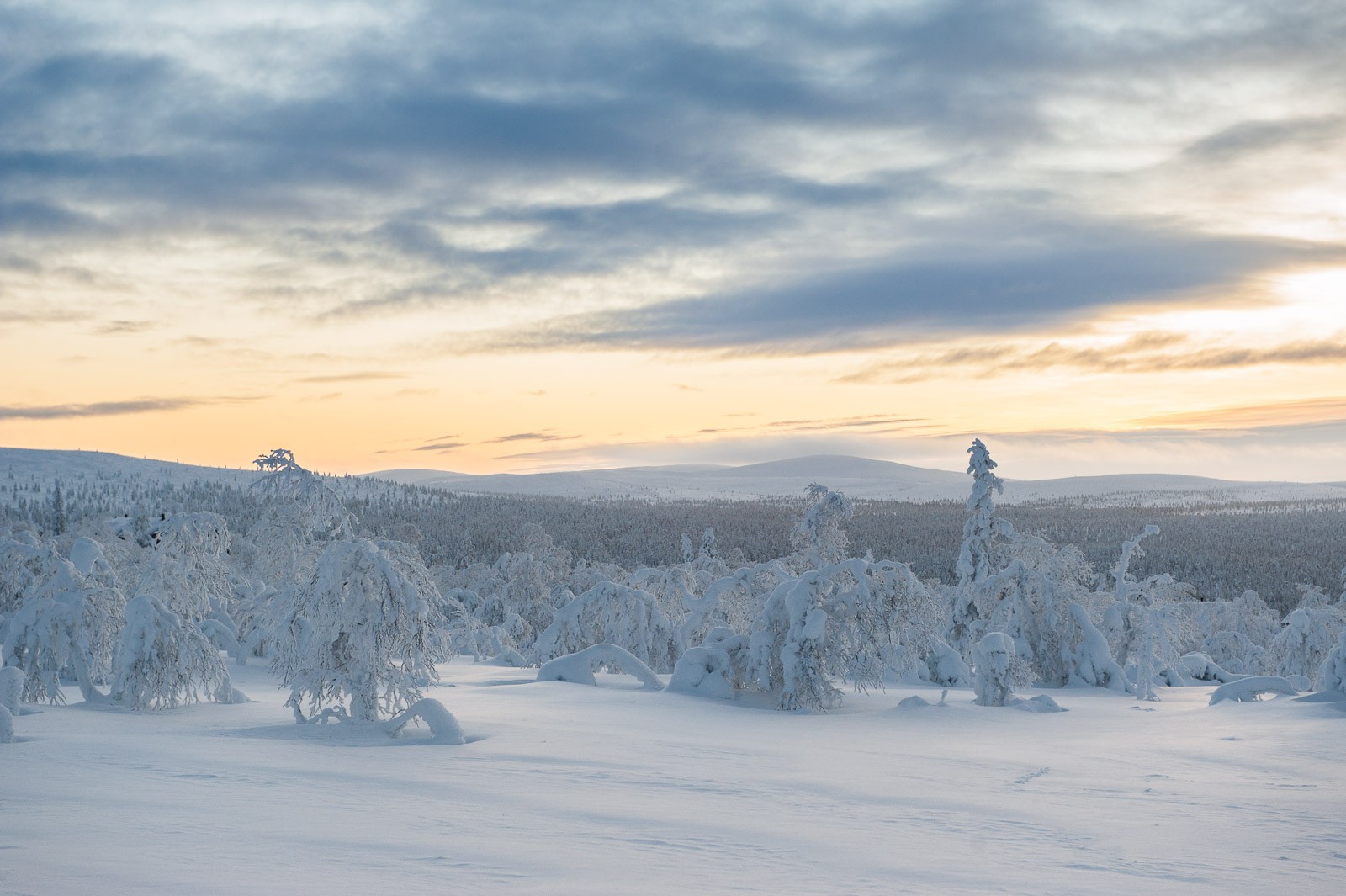 11:10, uitkijkend over het dal.