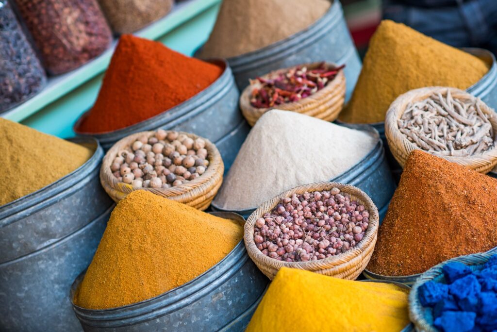 Kruiden op de markt