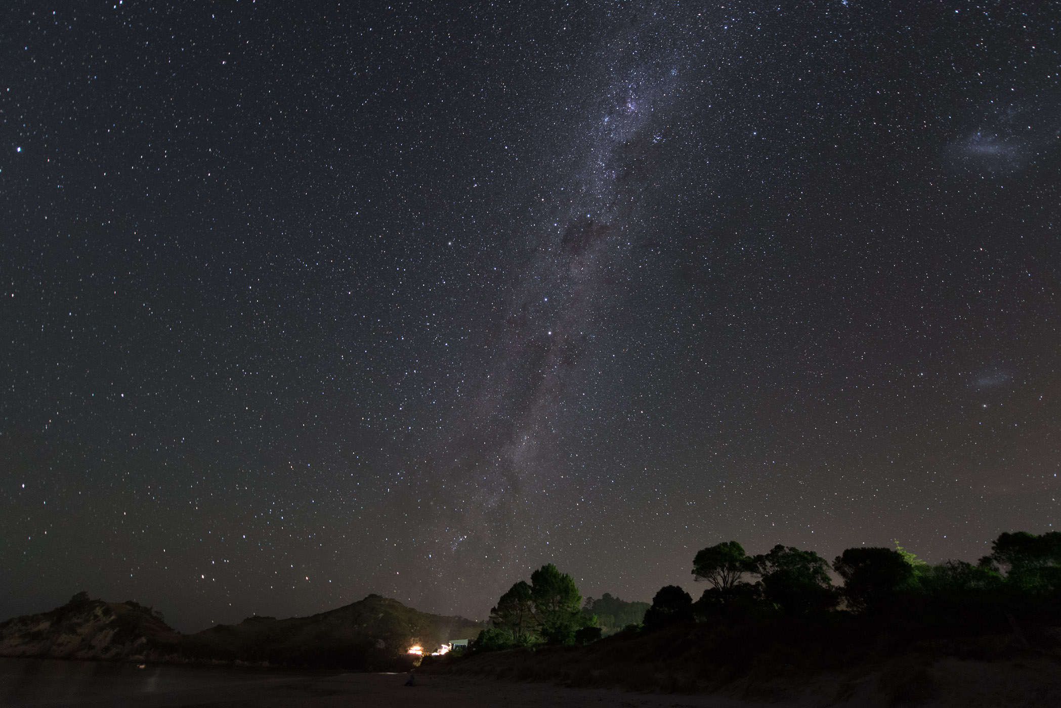 Dehaze voor betere sterrenfoto's en de melkweg