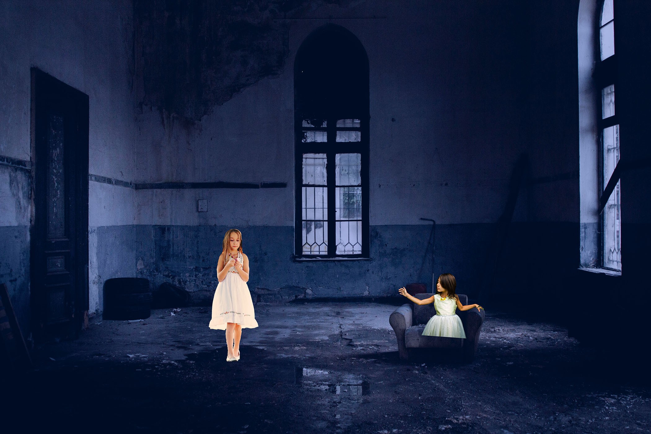 Vrijstaand maken van de foto in Photoshop