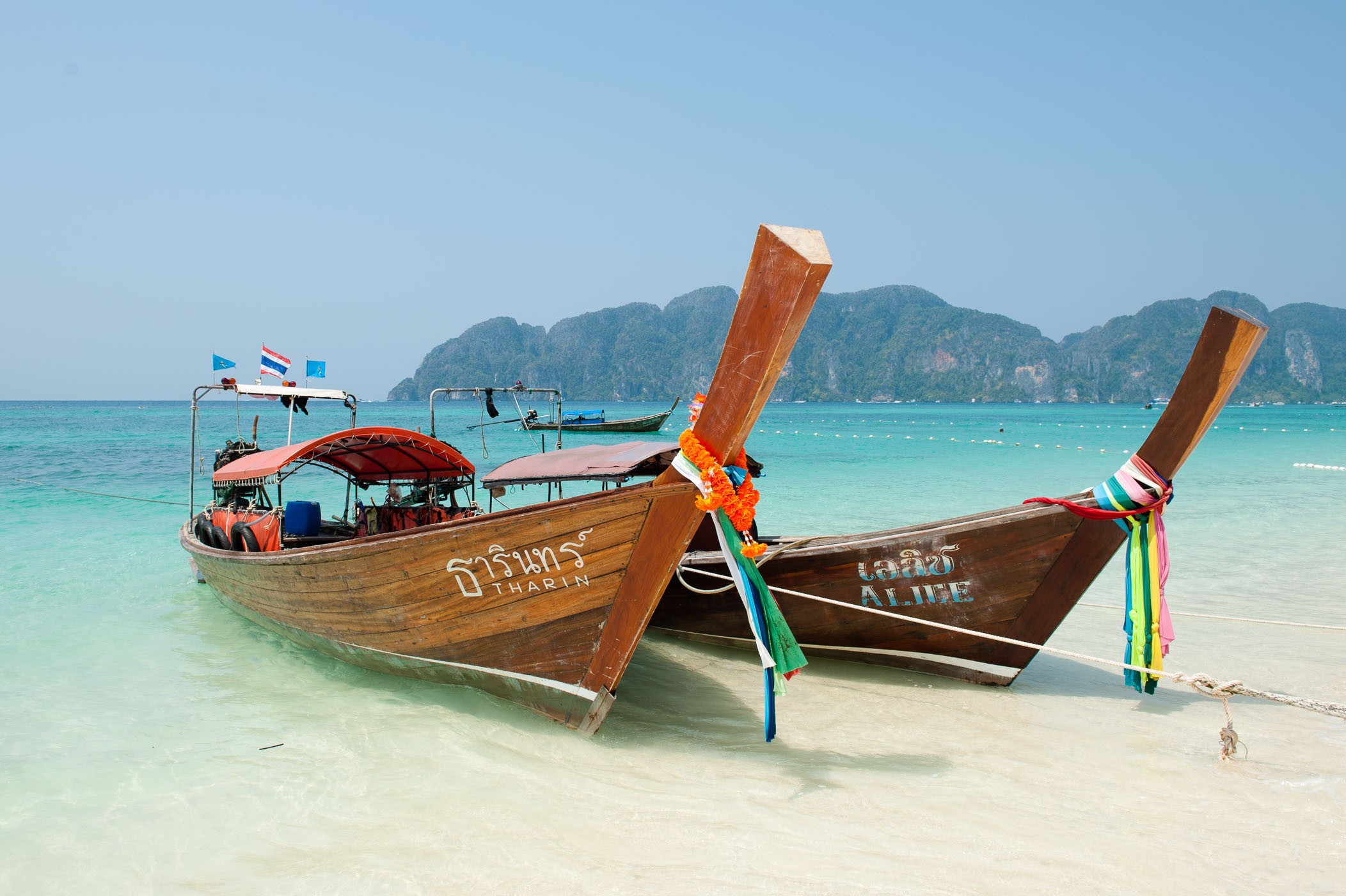 Het blauw van de lucht en het water wordt met een polarisatie kleurrijker.