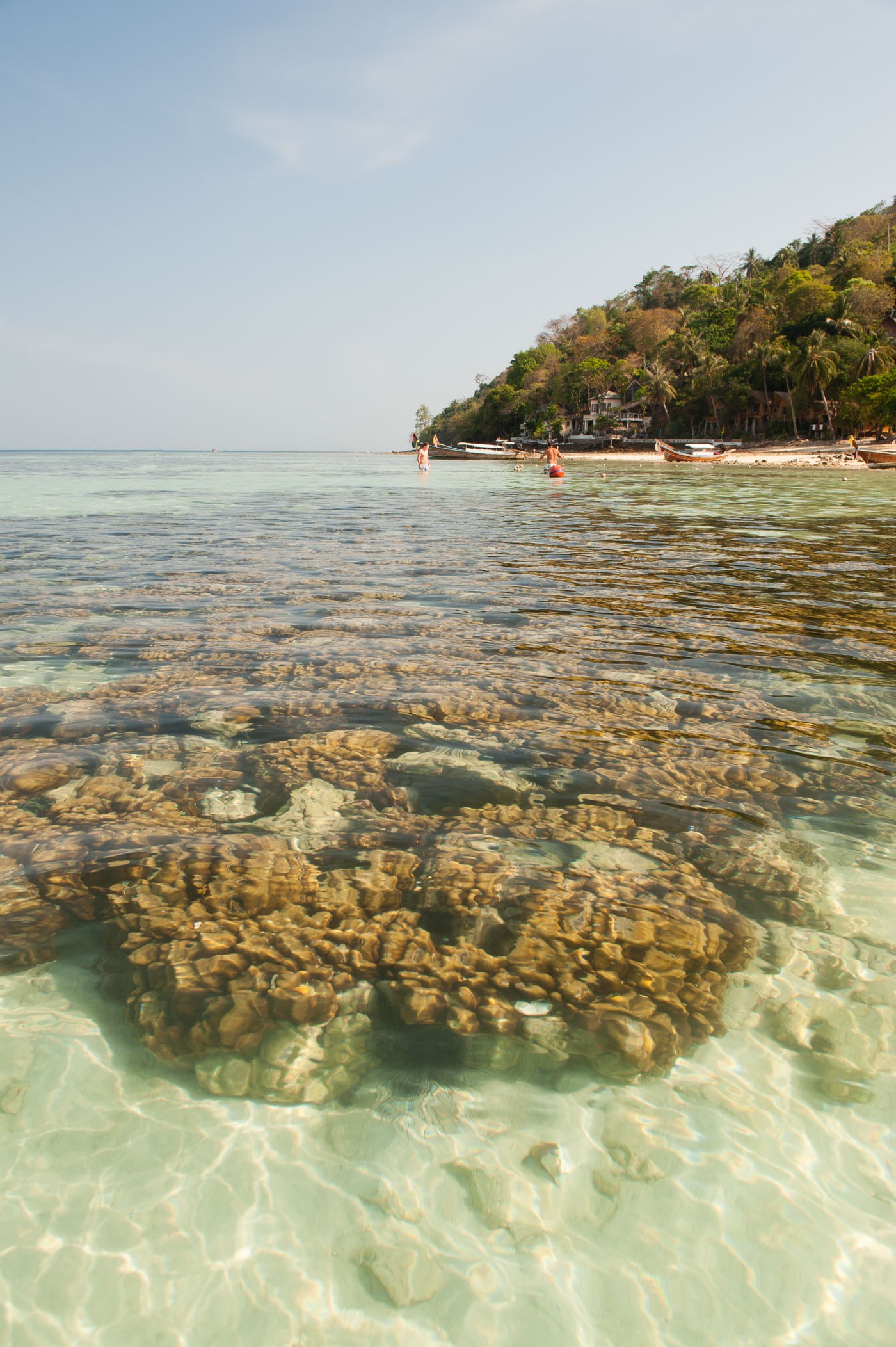Polarisatiefilter in de zee