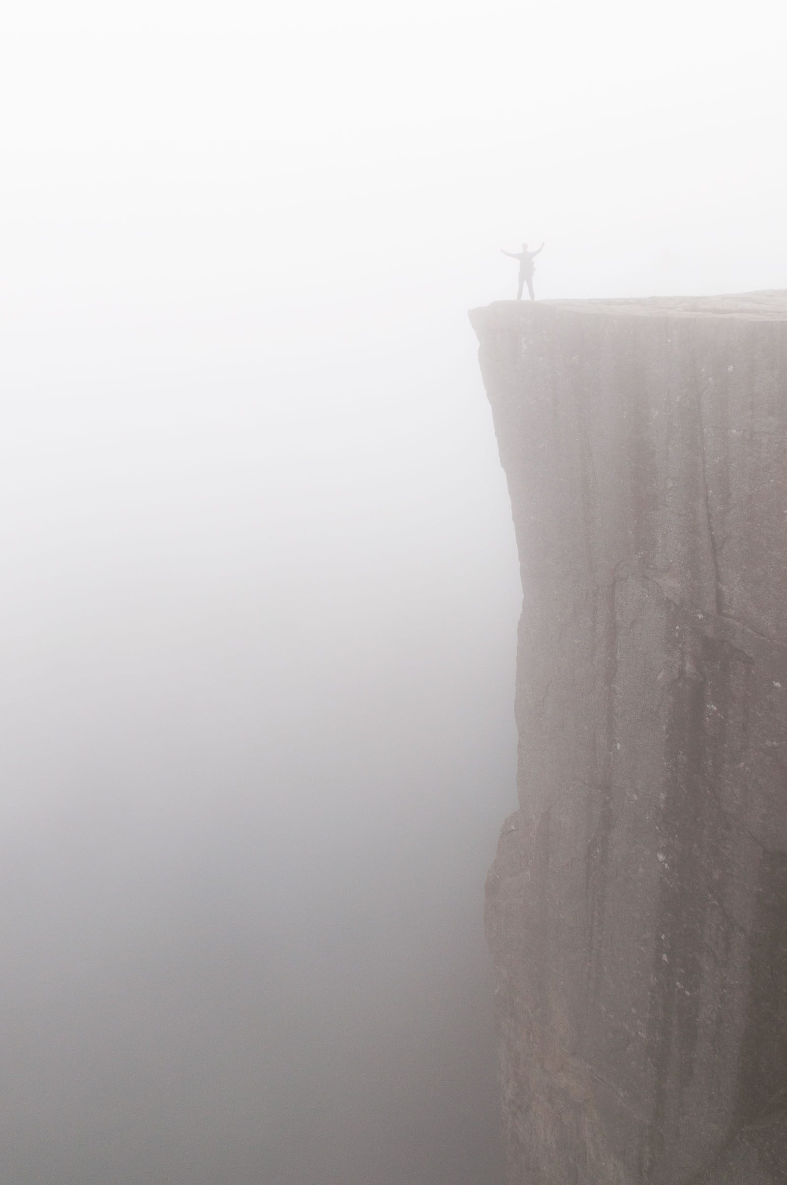 Preikestolen in Noorwegen