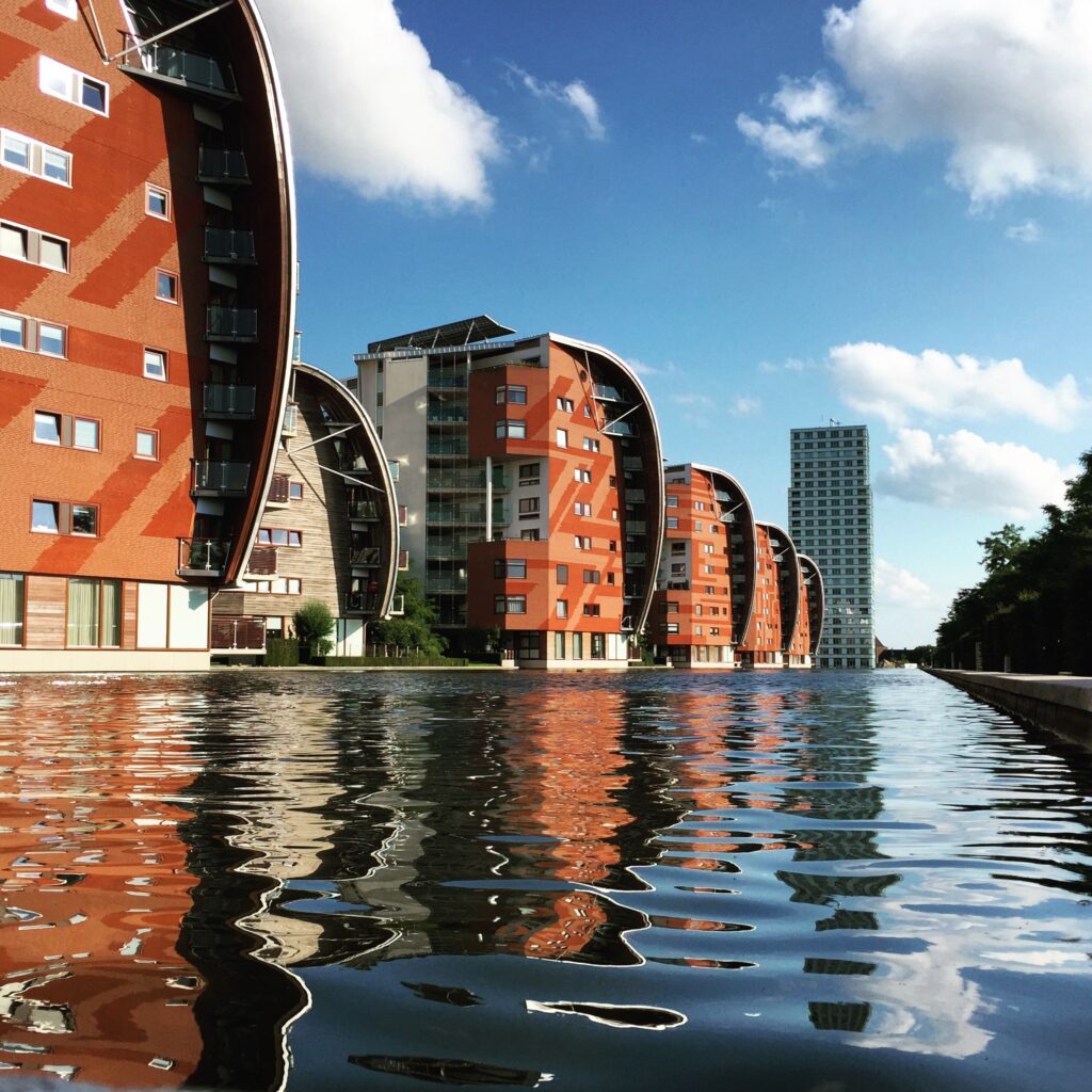 Reflectie gefotografeerd met m'n iPhone