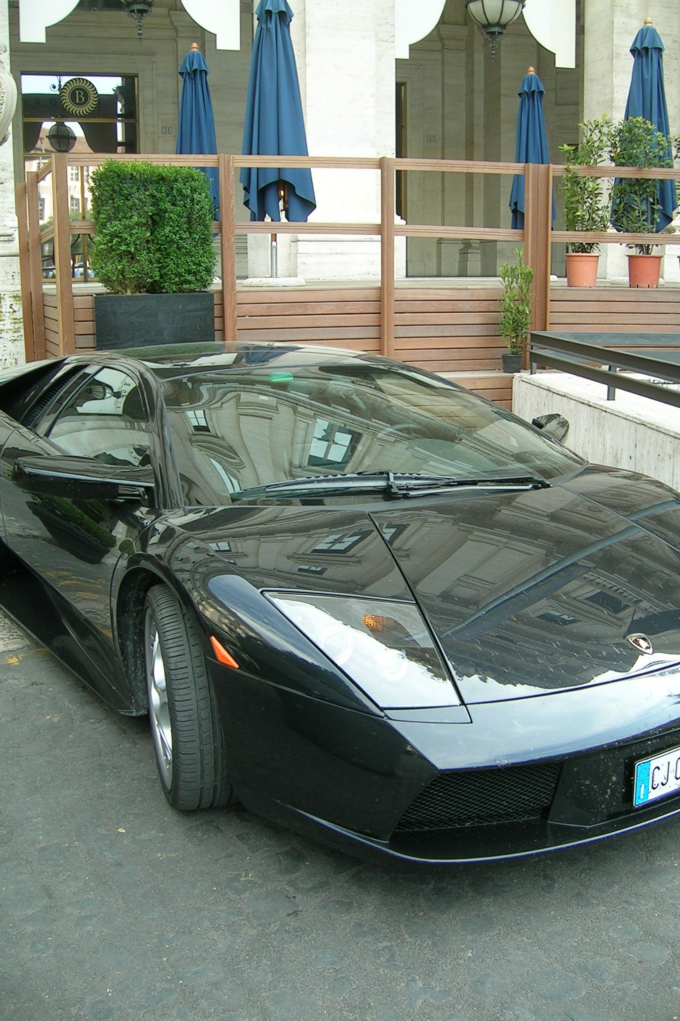 Vette auto in Rome, 2004