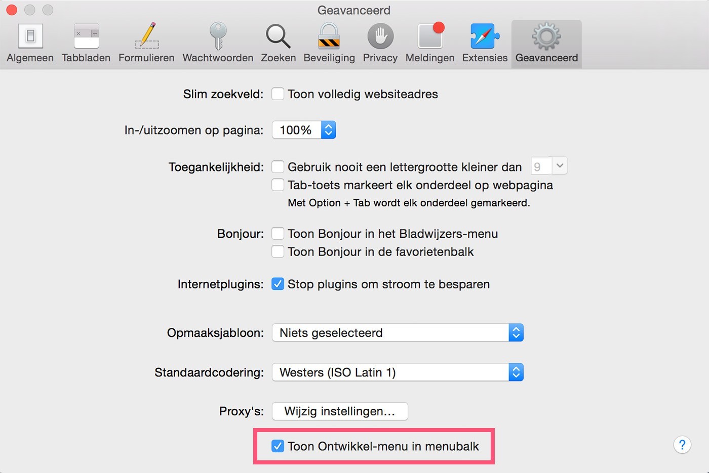 Om met Safari een foto zonder telefoon op Instagram te zetten, moet je eerst iets aanpassen bij de voorkeuren van de browser.