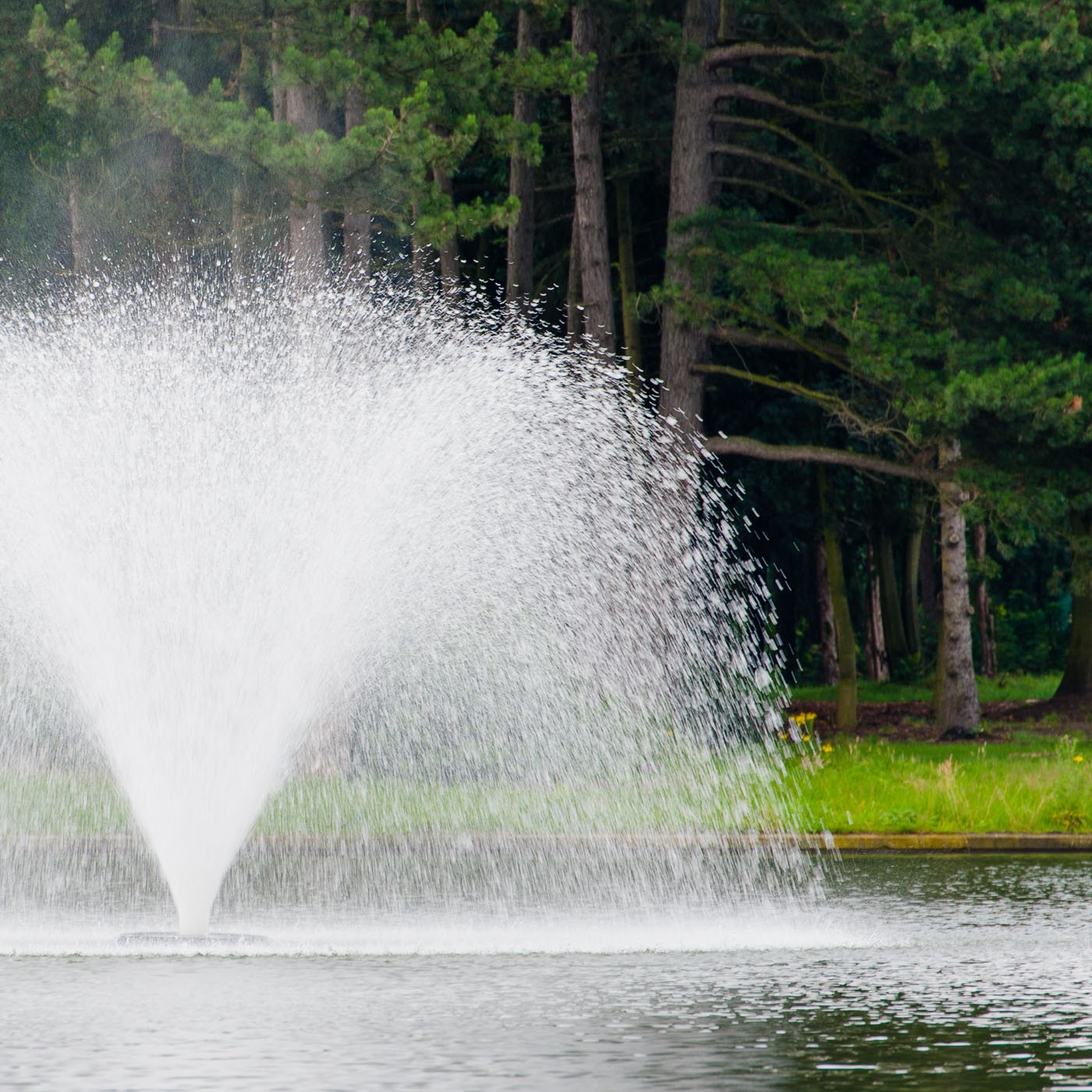 Fontein sluitertijd 1/125s