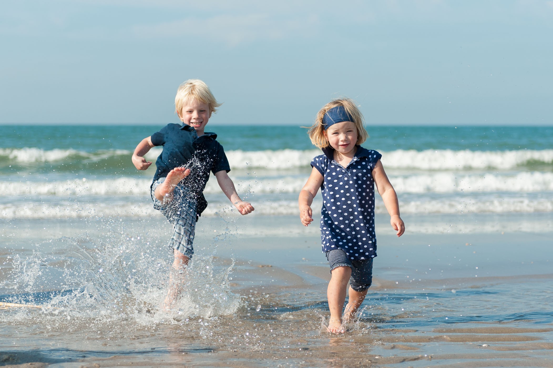 Horizonplaatsing bij kinderfotografie