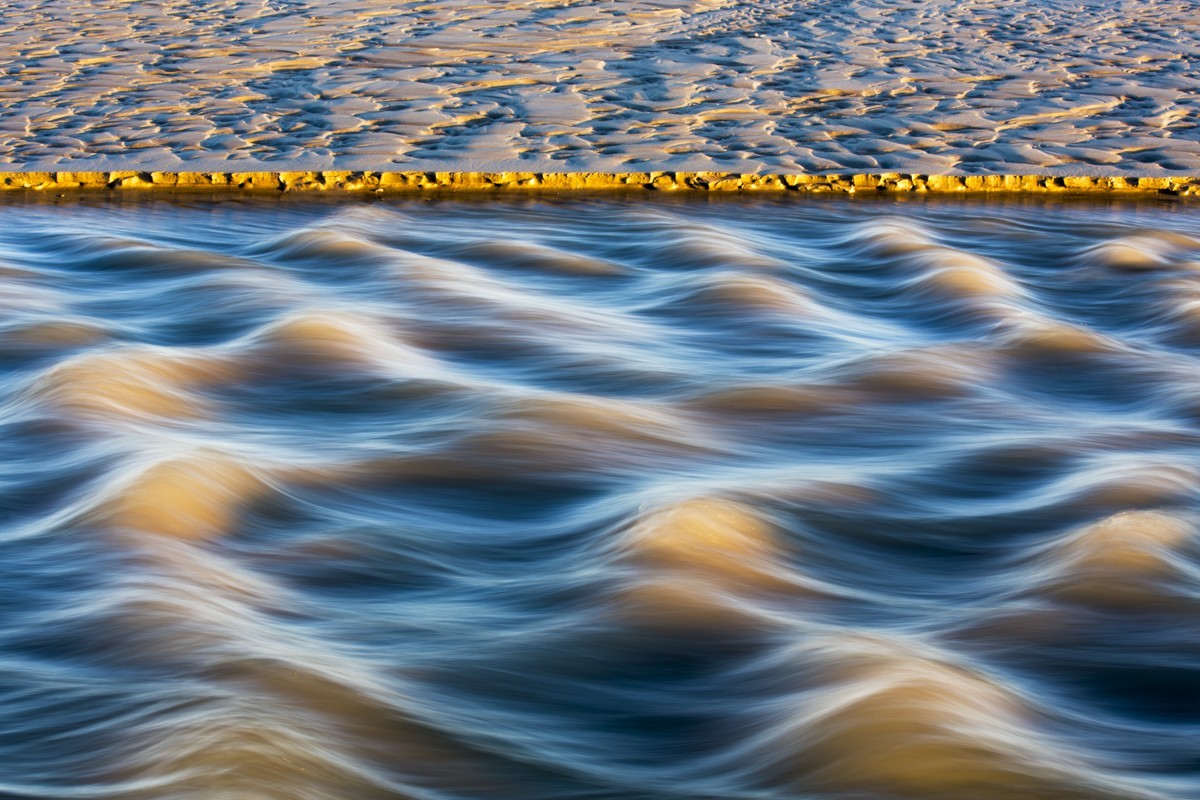Kreekje in eerste zonlicht, Theo Bosboom