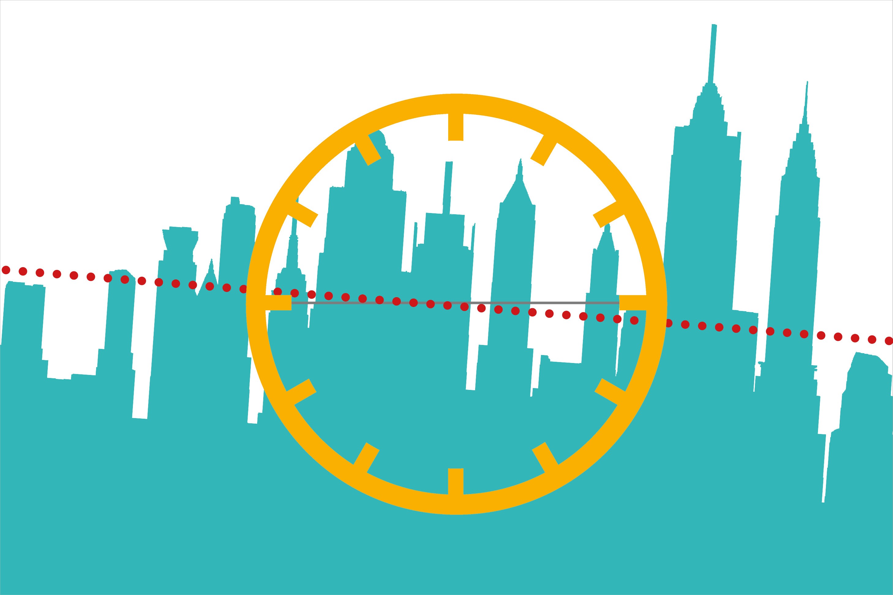 Een digitale waterpas vertelt je hoe schuin de camera staat.