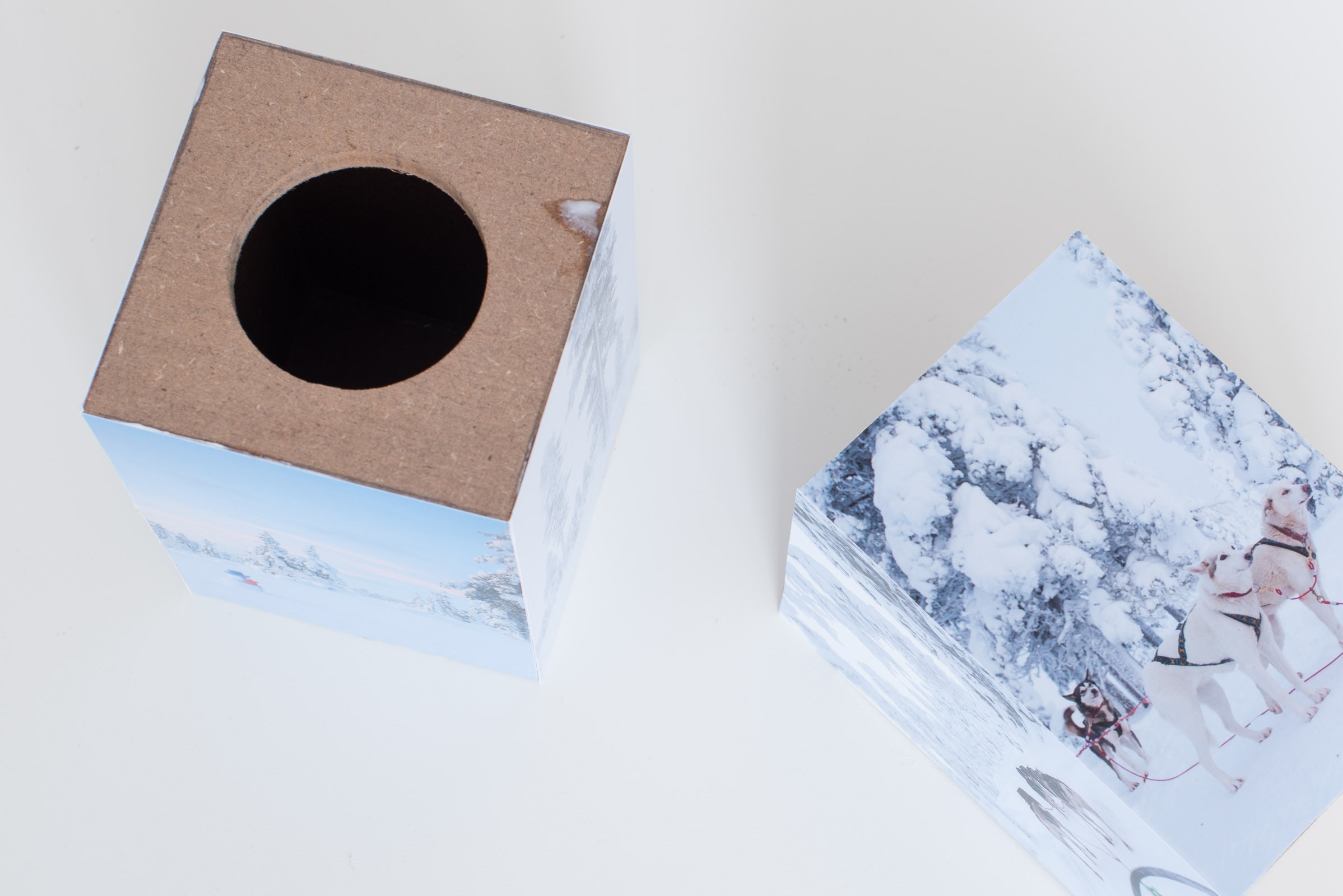 Laat de zijkanten enige tijd drogen