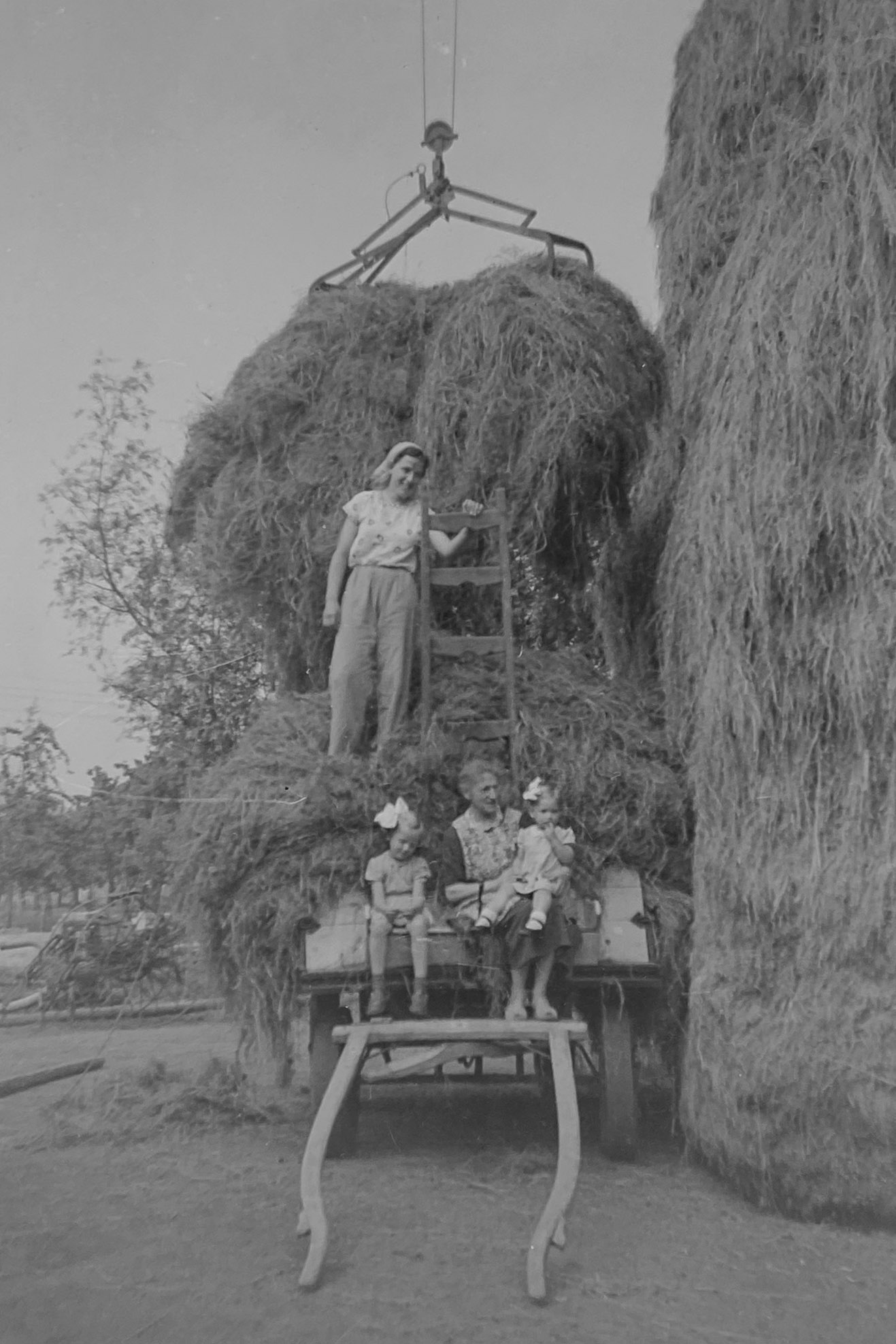 Originele zwart-witfoto